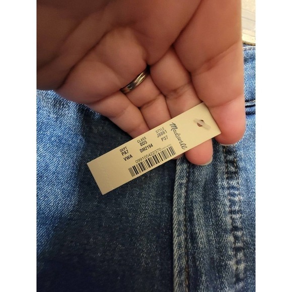 NWT Madewell Petite The Perfect Vintage Mom Jean W 37 Petite - Picture 4 of 8